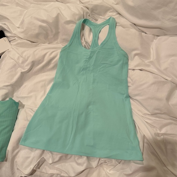 Lululemon Cool Racerback (Sea Mist, 6) - Picture 4 of 7